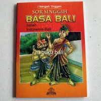 Image of SOR SINGGIH BASA BALI