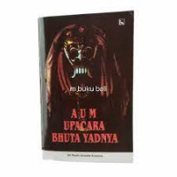 Image of aum upacara bhuta yadnya