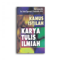 Image of KAMUS ISTILAH : KARYA TULIS ILMIAH