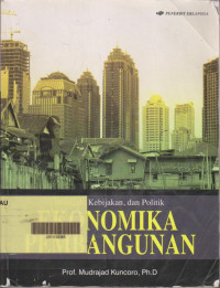 Image of Masalah, Kebijakan, dan Politik Ekonomika Pembangunan