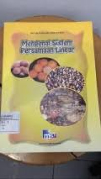 Image of Mengenal Sistem Persamaan Linear